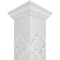 Ekena Millwork Craftsman Classic Square Non-Tapered Large Marrakesh Fretwork Column w/ Crown Capital & Crown Base CC0809ENMKLCRCR - alternate 5